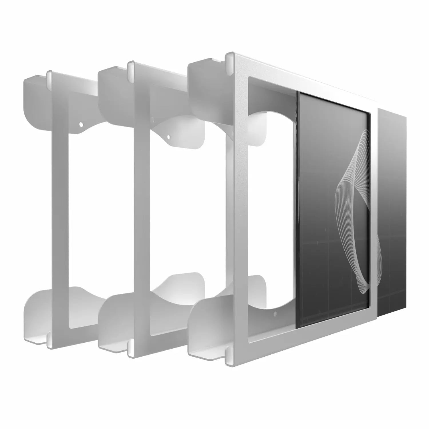 Schallplatten Wandhalterung für 12 Zoll Vinyl Records - Square (Single) FLATE® Store